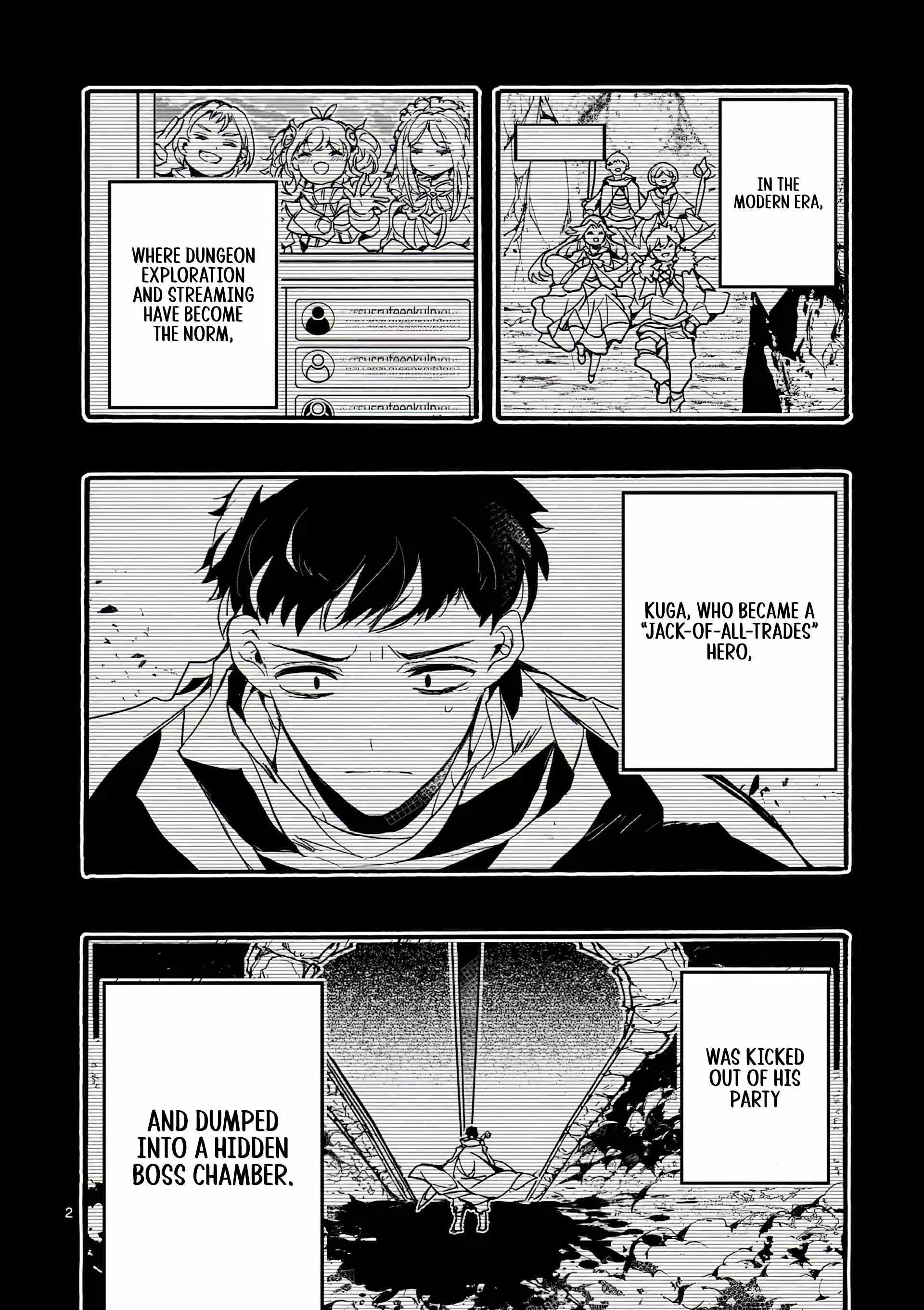 Darkened Hero: Hidden Boss Hunt Chapter 4.1 - Page 2