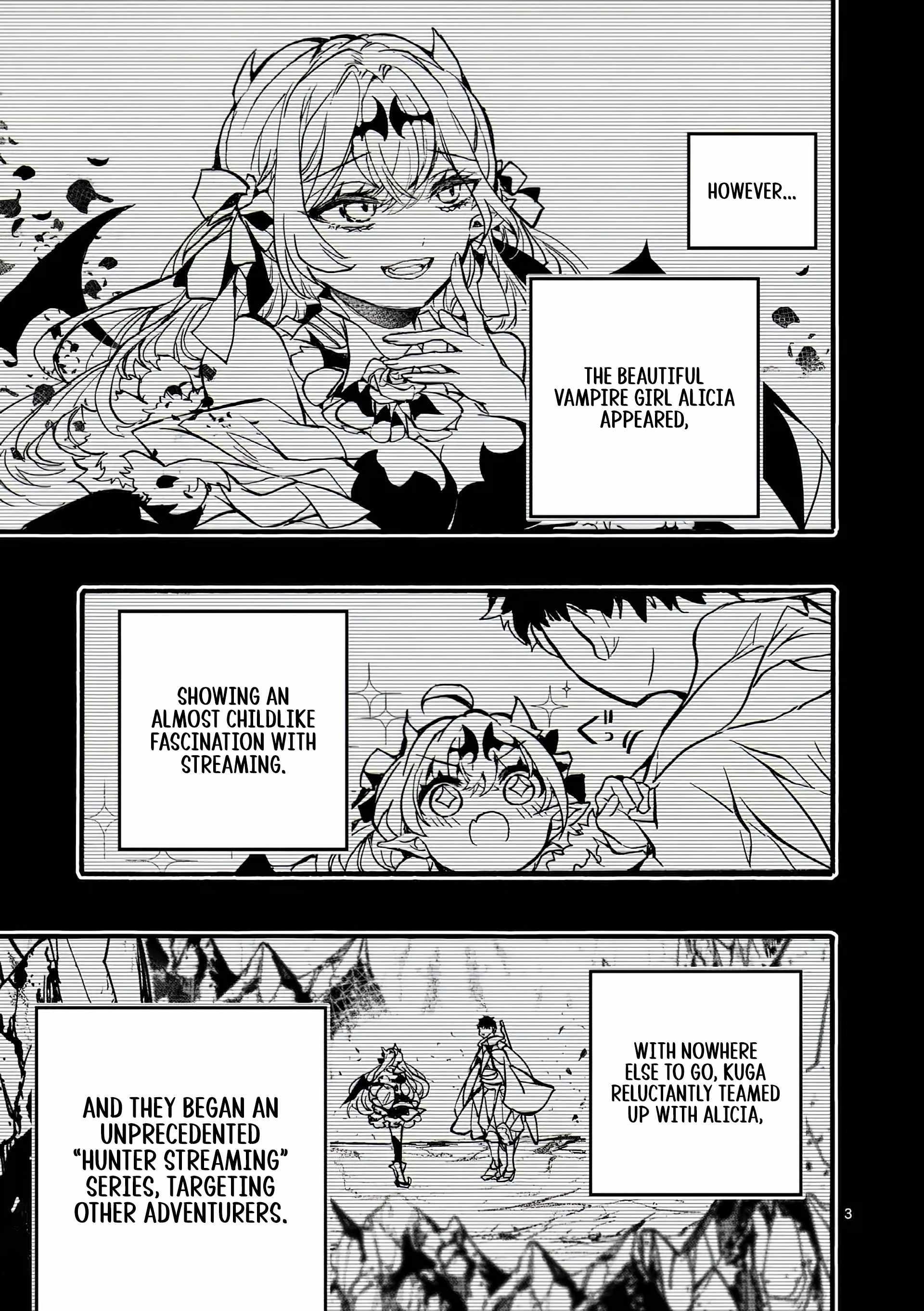 Darkened Hero: Hidden Boss Hunt Chapter 4.1 - Page 3