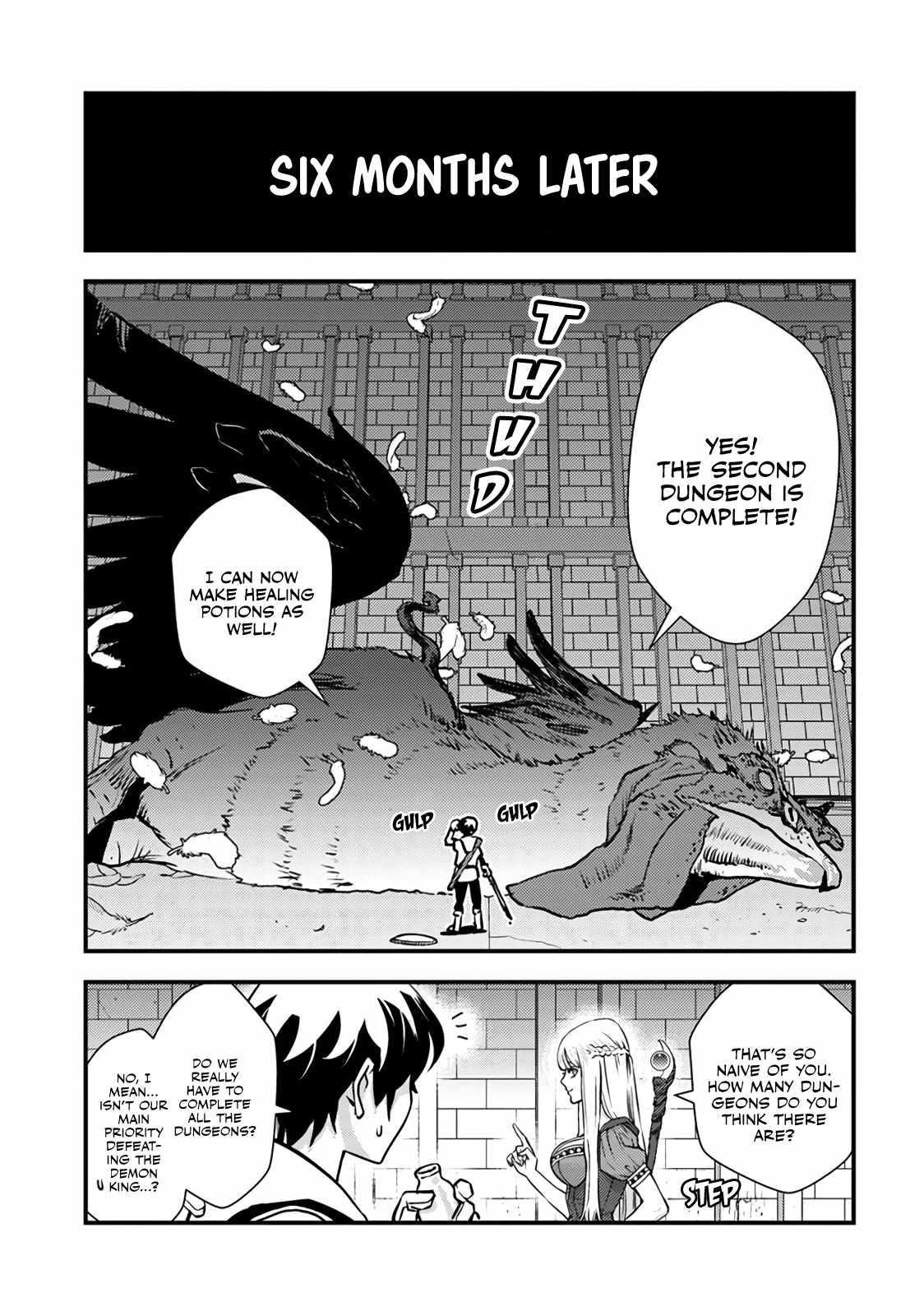 The hero returns from another world, becomes an influencer, and earns money in the real world, where dungeons have appeared! Chapter 1 - Page 14