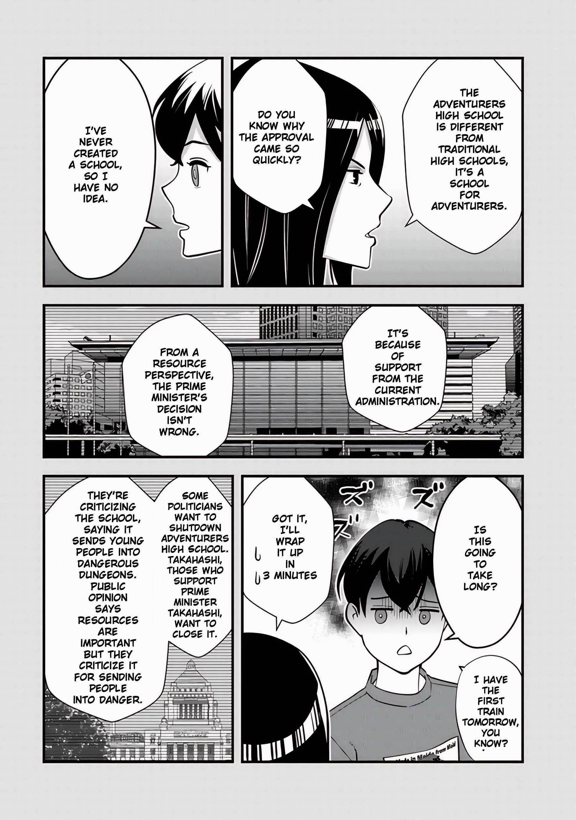 The hero returns from another world, becomes an influencer, and earns money in the real world, where dungeons have appeared! Chapter 11 - Page 5