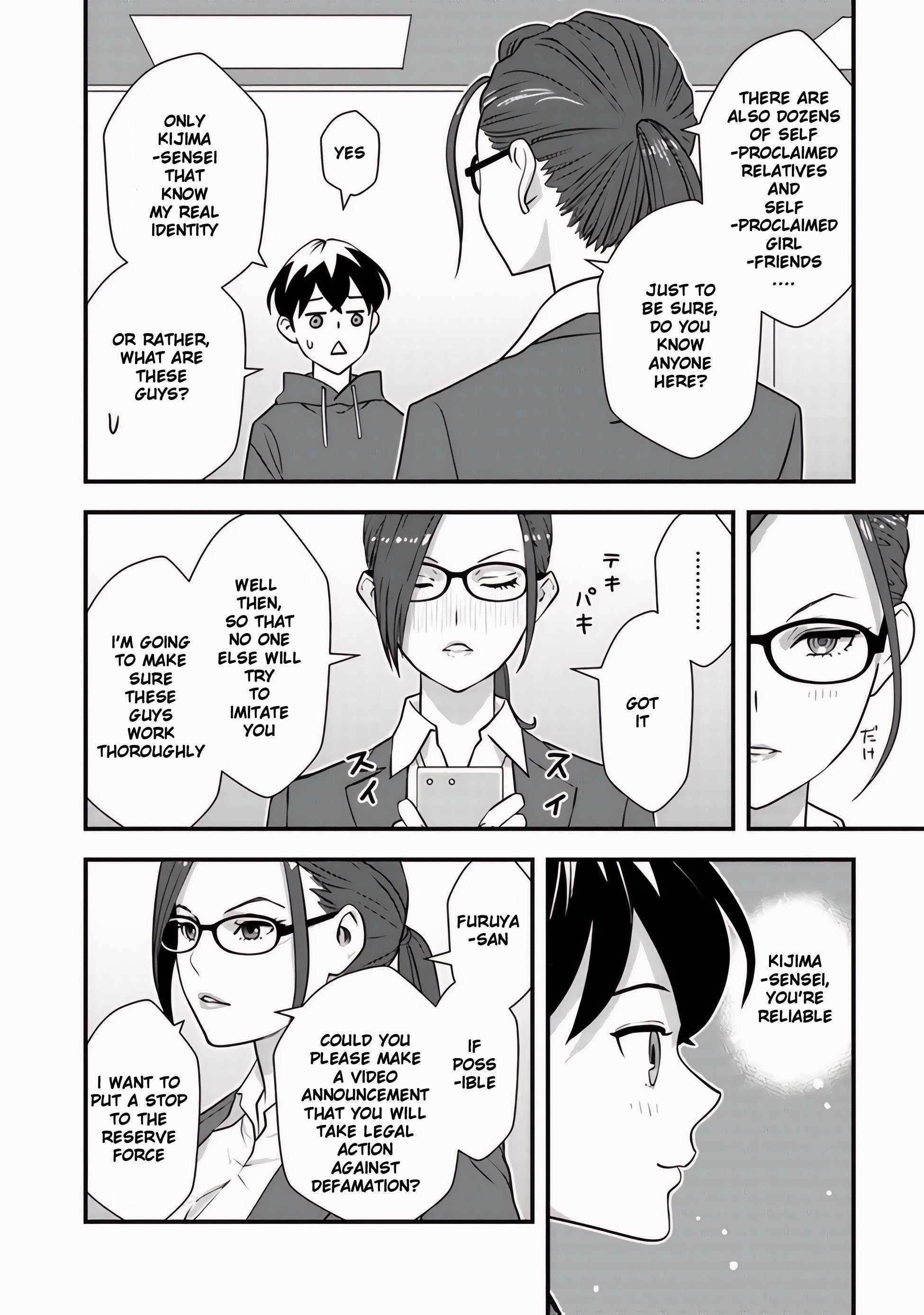 The hero returns from another world, becomes an influencer, and earns money in the real world, where dungeons have appeared! Chapter 8.2 - Page 12