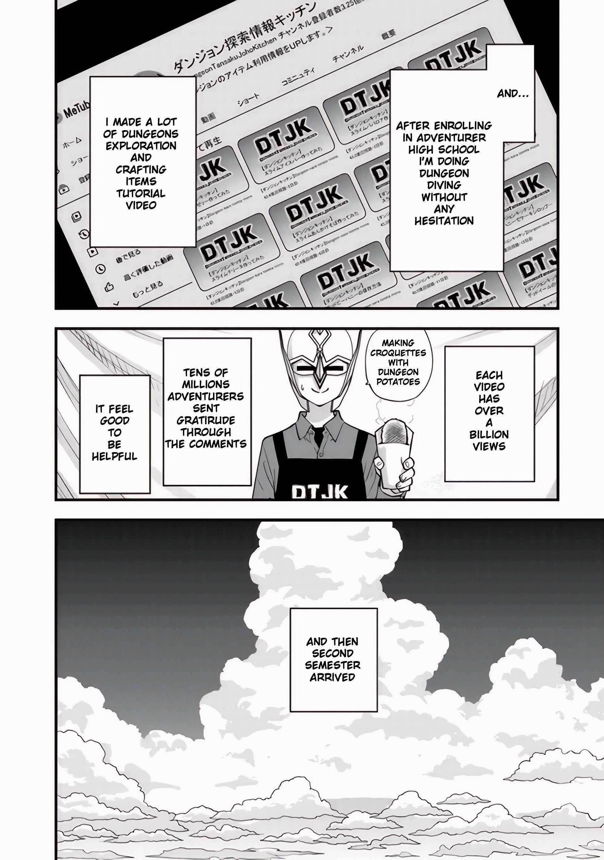 The hero returns from another world, becomes an influencer, and earns money in the real world, where dungeons have appeared! Chapter 9.2 - Page 20