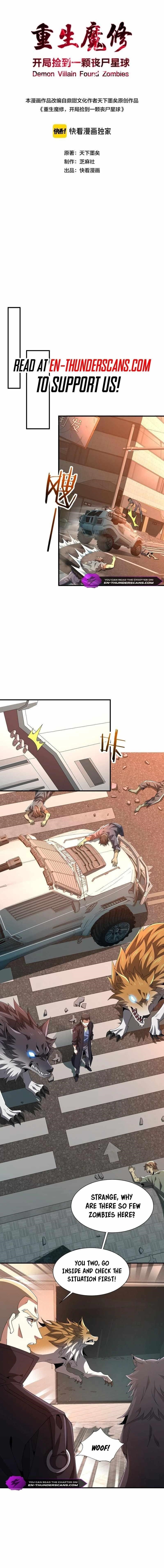 Reborn as a Demonic Cultivator: Starting with a Zombie Planet Chapter 3 - Page 1