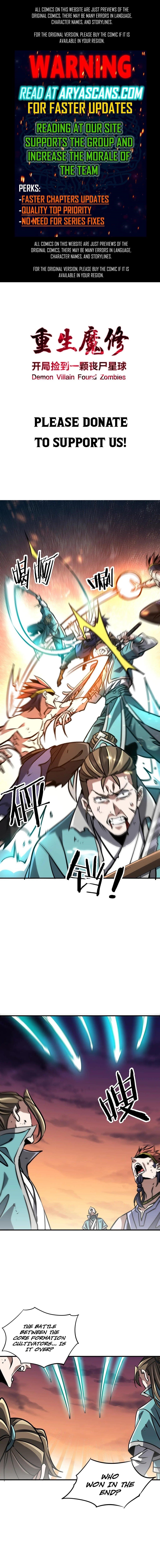 Reborn as a Demonic Cultivator: Starting with a Zombie Planet Chapter 39 - Page 1