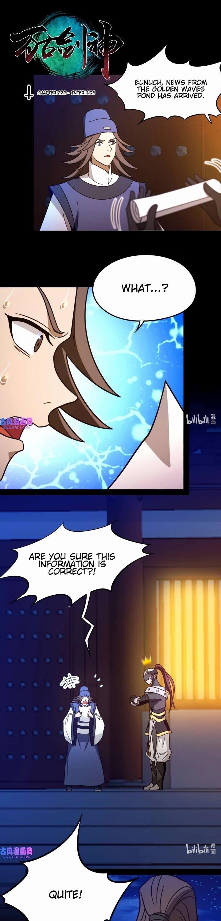 Everlasting God of Sword Chapter 222 - Page 1