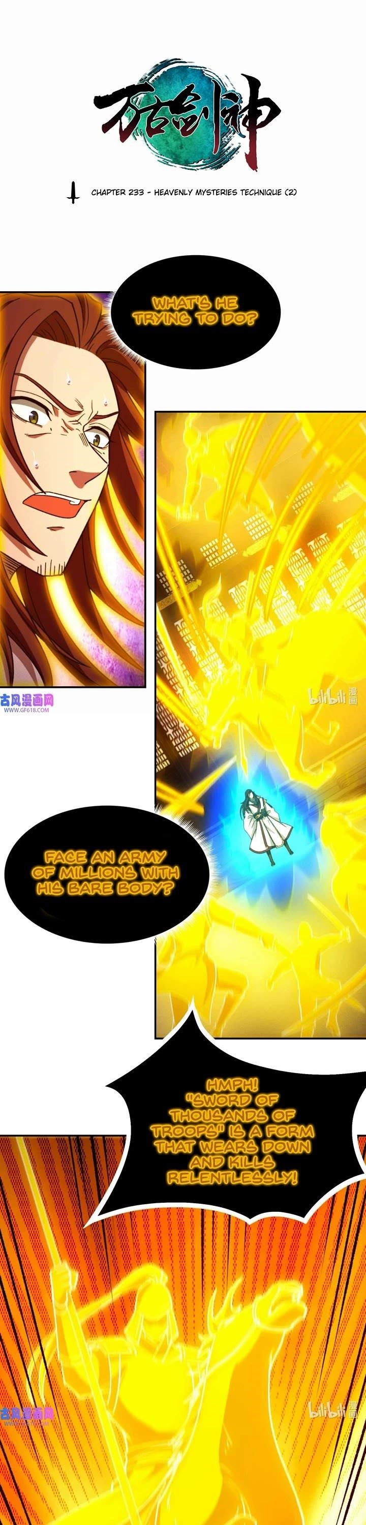 Everlasting God of Sword Chapter 233 - Page 1