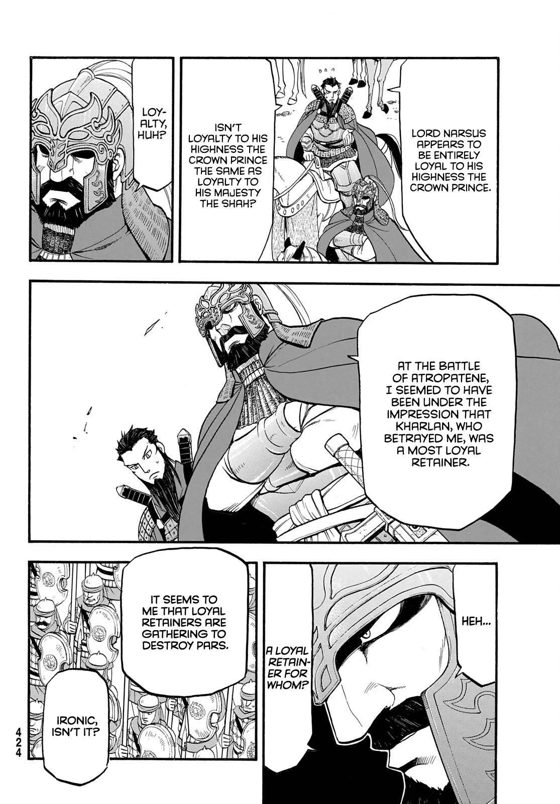 The Heroic Legend of Arslan Chapter 109 - Page 28