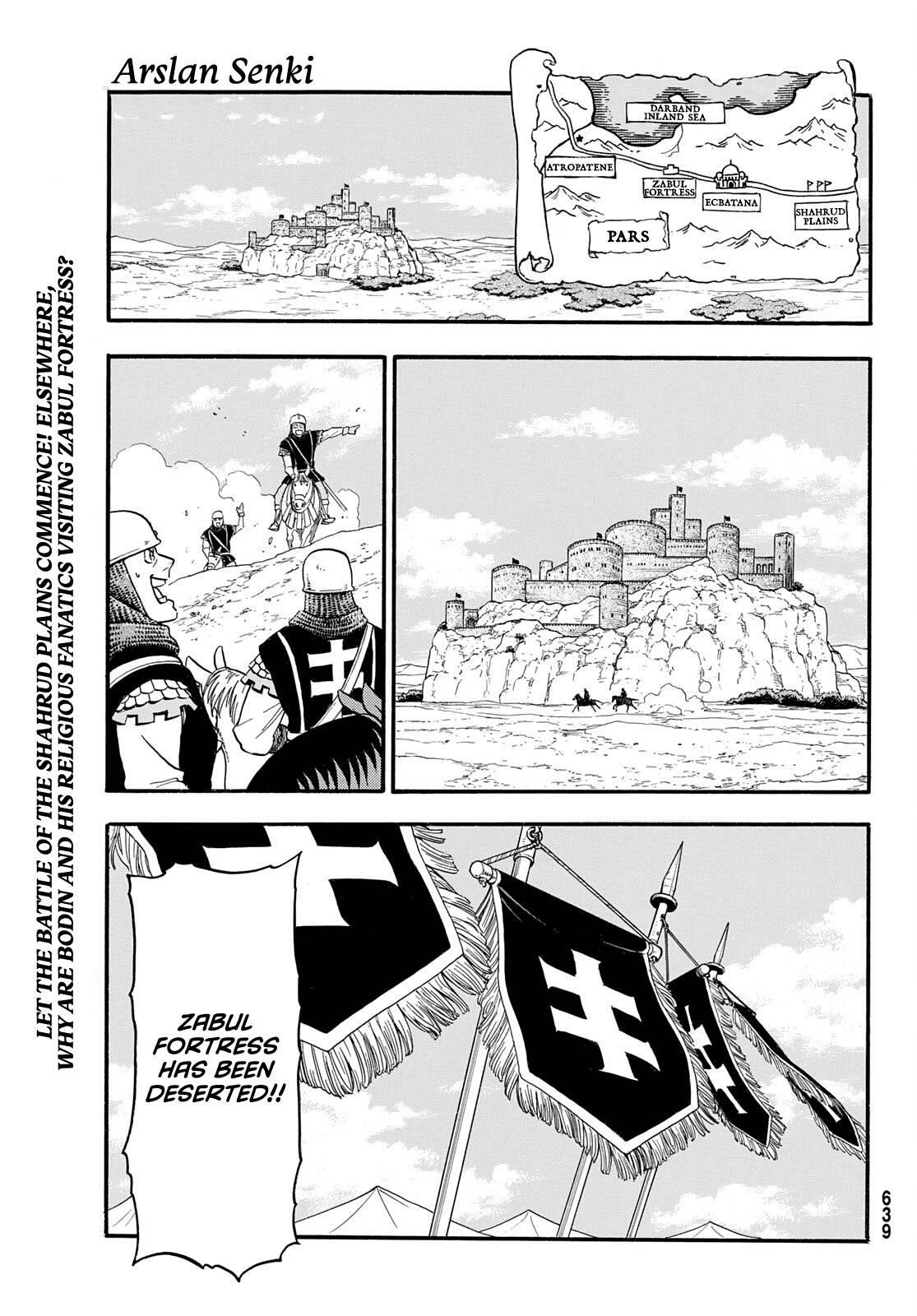 The Heroic Legend of Arslan Chapter 110 - Page 1