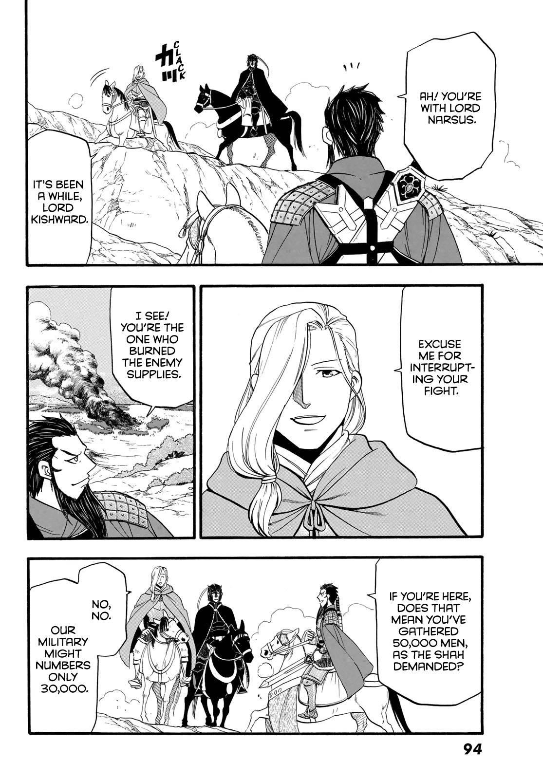 The Heroic Legend of Arslan Chapter 111 - Page 22