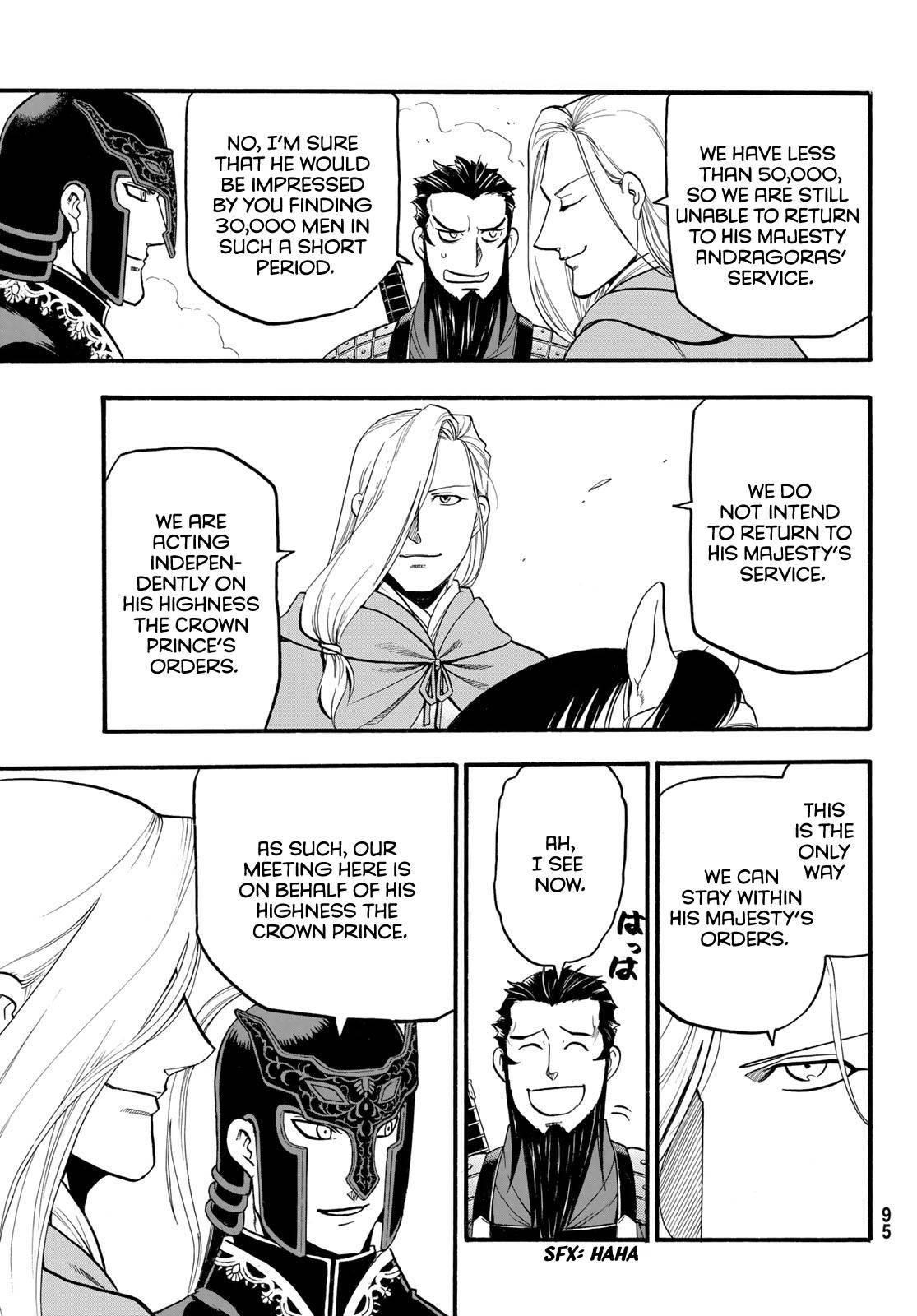 The Heroic Legend of Arslan Chapter 111 - Page 23