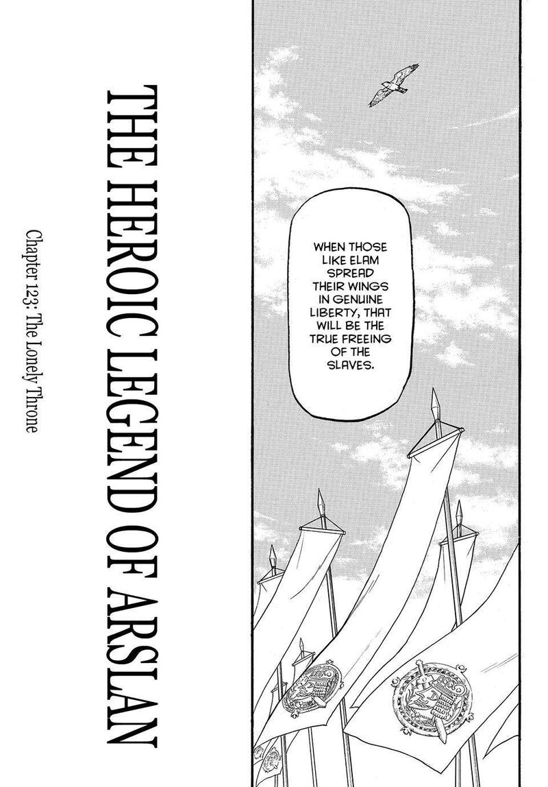 The Heroic Legend of Arslan Chapter 123 - Page 15