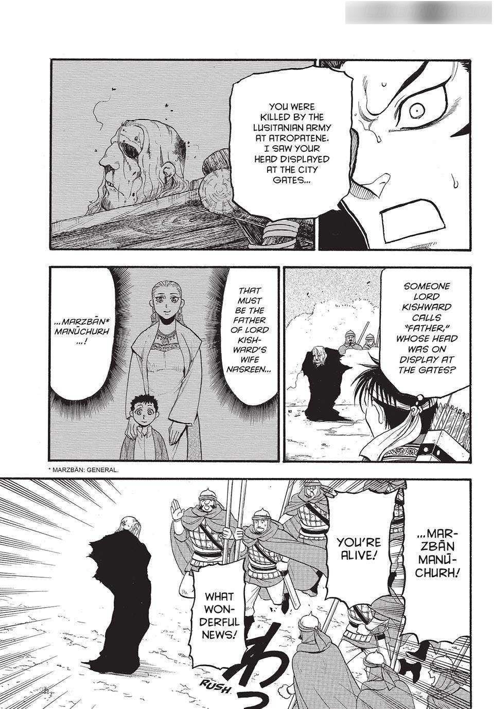 The Heroic Legend of Arslan Chapter 132 - Page 17