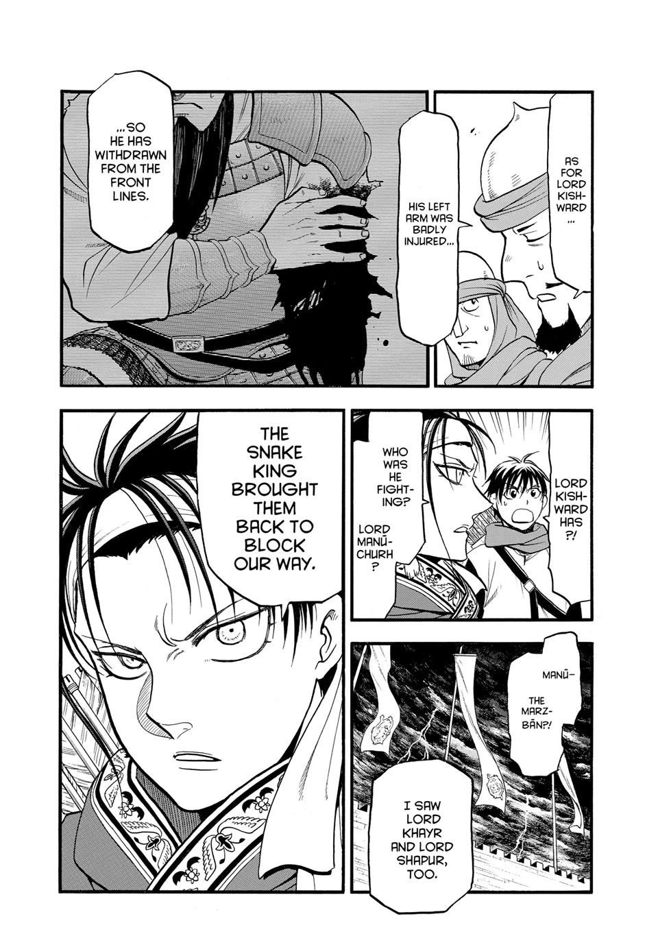 The Heroic Legend of Arslan Chapter 144 - Page 14