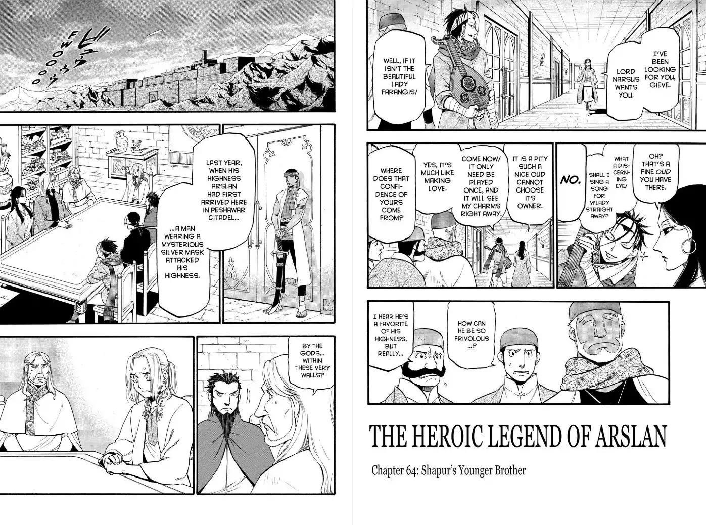 The Heroic Legend of Arslan Chapter 64 - Page 2