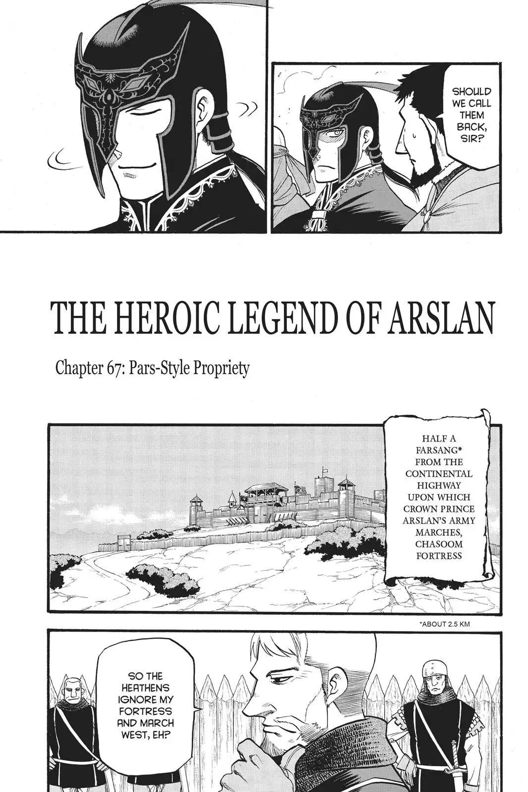 The Heroic Legend of Arslan Chapter 67 - Page 6