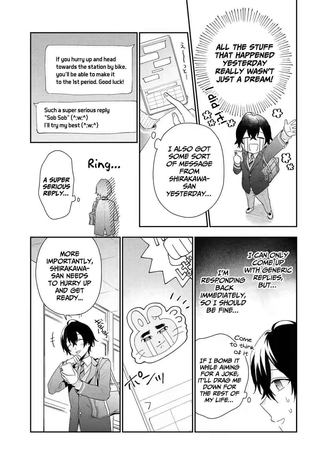 Our Dating Story: The Experienced You and the Inexperienced Me Chapter 2.1 - Page 10