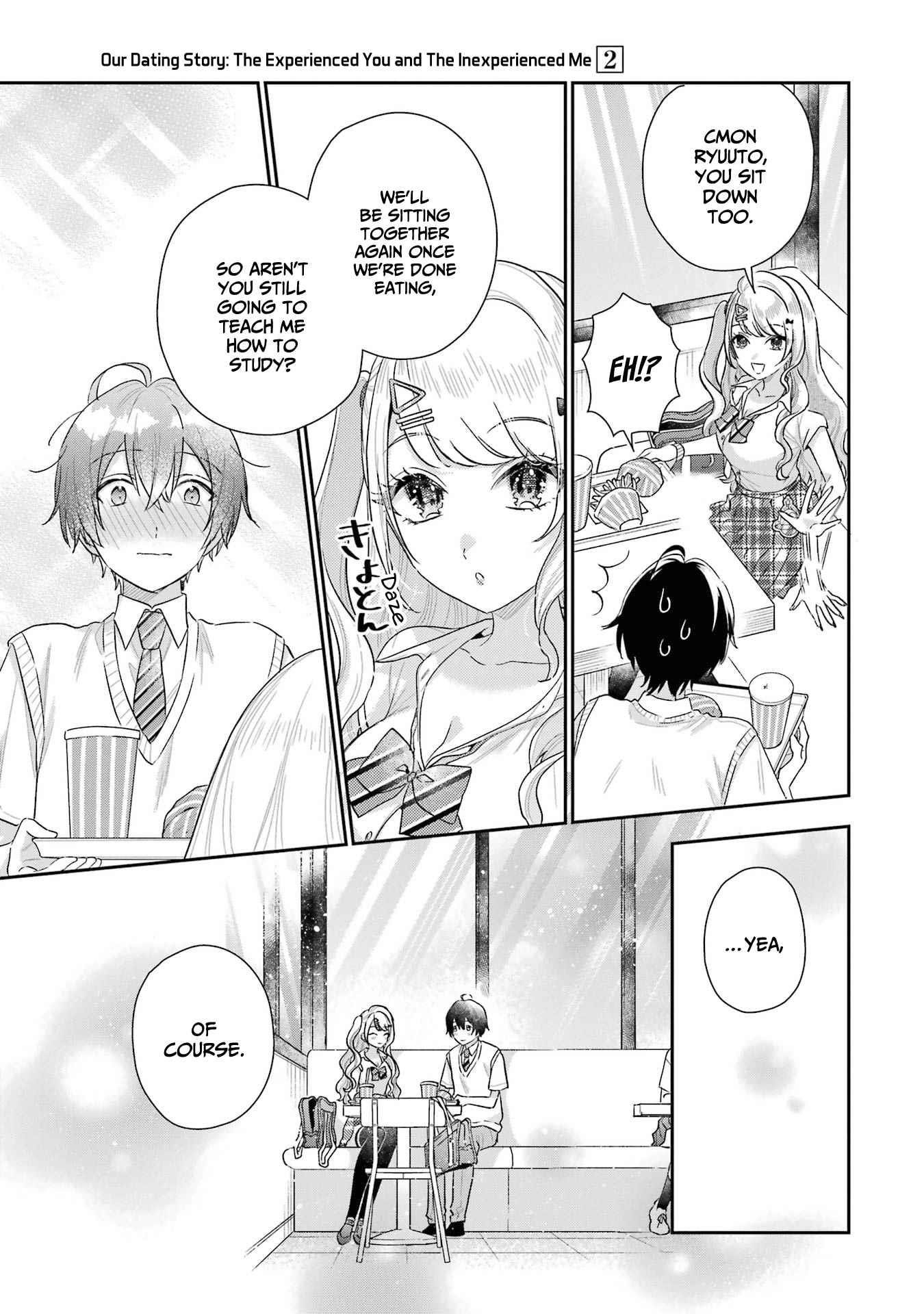 Our Dating Story: The Experienced You and the Inexperienced Me Chapter 9 - Page 17