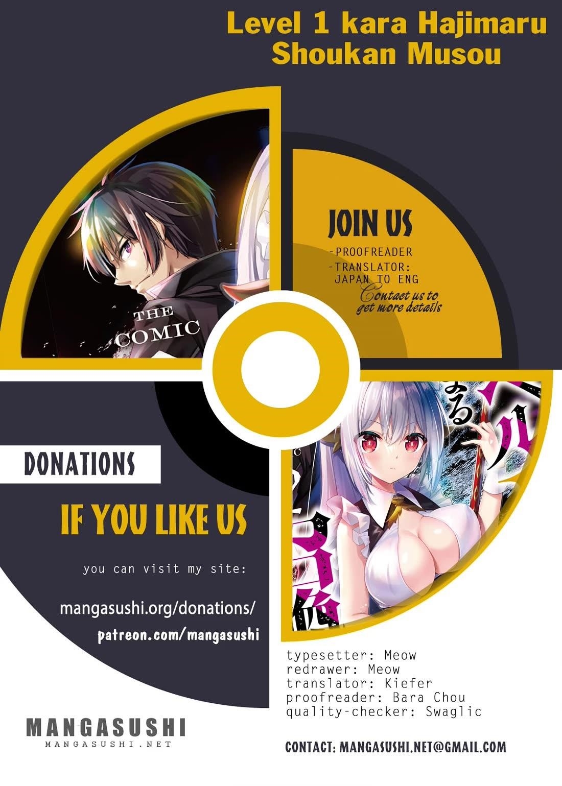 Level 1 kara Hajimaru Shoukan Musou Chapter 32 - Page 1