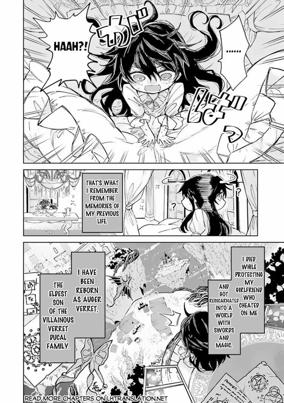 The Misunderstood Saintly Life of a Villainous Scion ~ I just want to do whatever I want in my second life~ Chapter 1 - Page 5