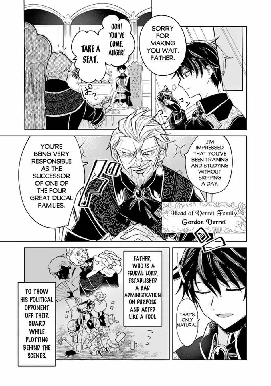 The Misunderstood Saintly Life of a Villainous Scion ~ I just want to do whatever I want in my second life~ Chapter 1 - Page 8