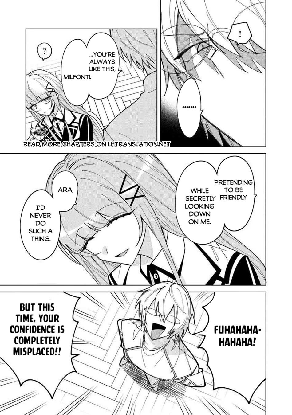 The Misunderstood Saintly Life of a Villainous Scion ~ I just want to do whatever I want in my second life~ Chapter 24 - Page 7