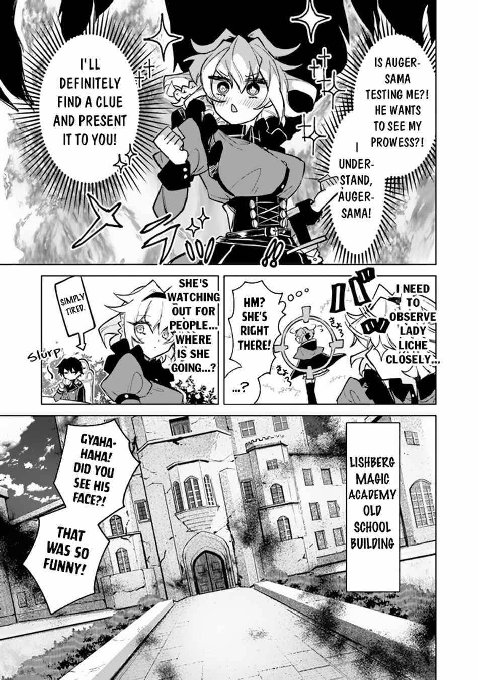 The Misunderstood Saintly Life of a Villainous Scion ~ I just want to do whatever I want in my second life~ Chapter 3 - Page 13