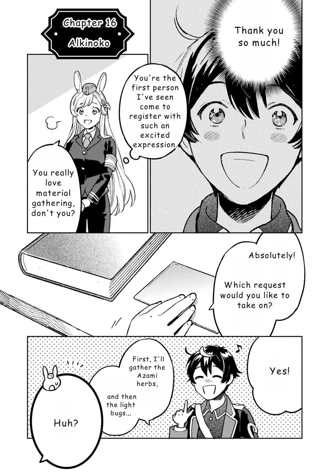 Living a Carefree Life Collecting Raw Materials in Another World Chapter 16 - Page 1
