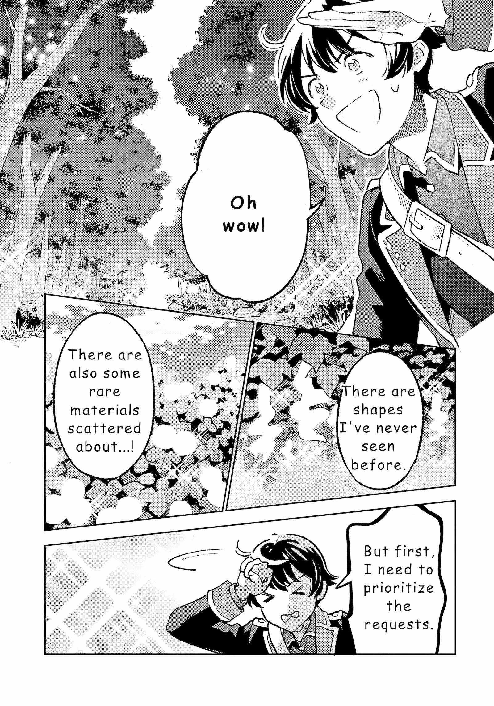 Living a Carefree Life Collecting Raw Materials in Another World Chapter 21 - Page 8