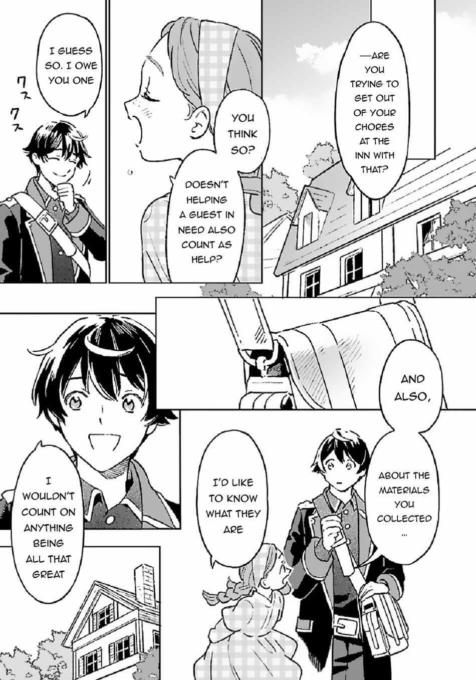 Living a Carefree Life Collecting Raw Materials in Another World Chapter 5 - Page 3