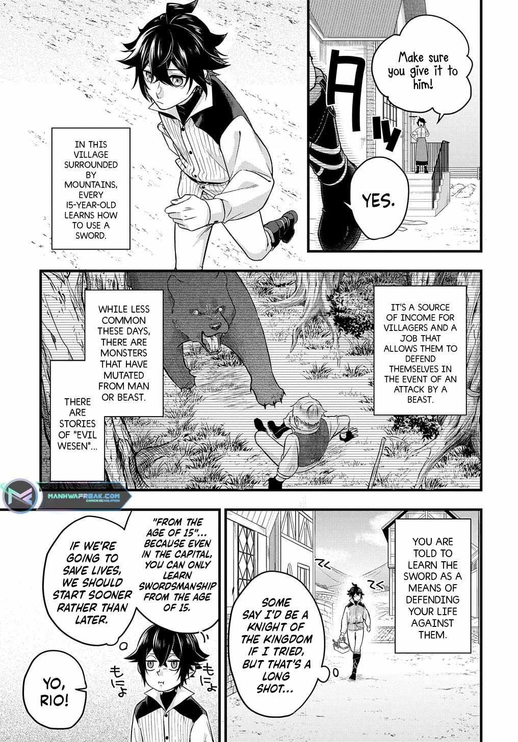 My Style of Swordsmanship Chapter 1 - Page 5