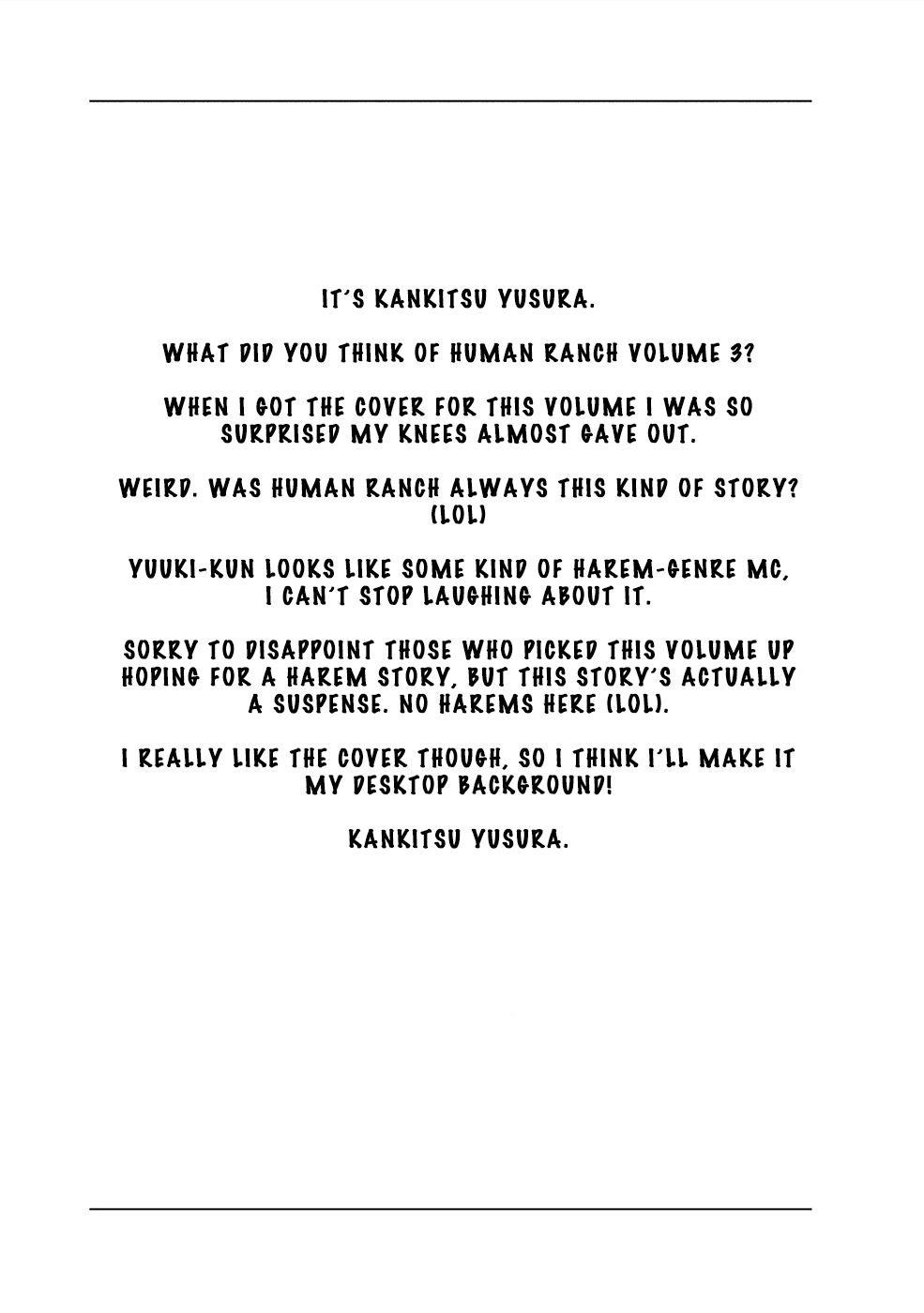 Human Ranch Chapter 16 - Page 22