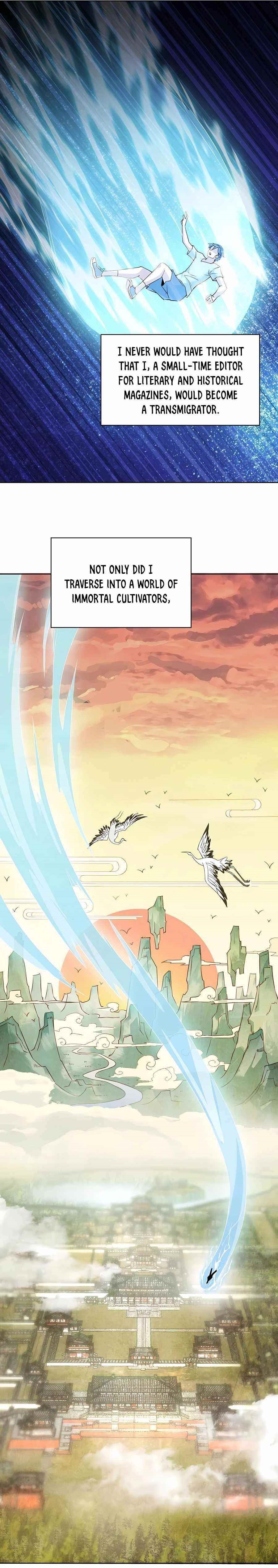 If I Don’t Die Soon, I’ll Really Become Invincible! Chapter 1 - Page 1