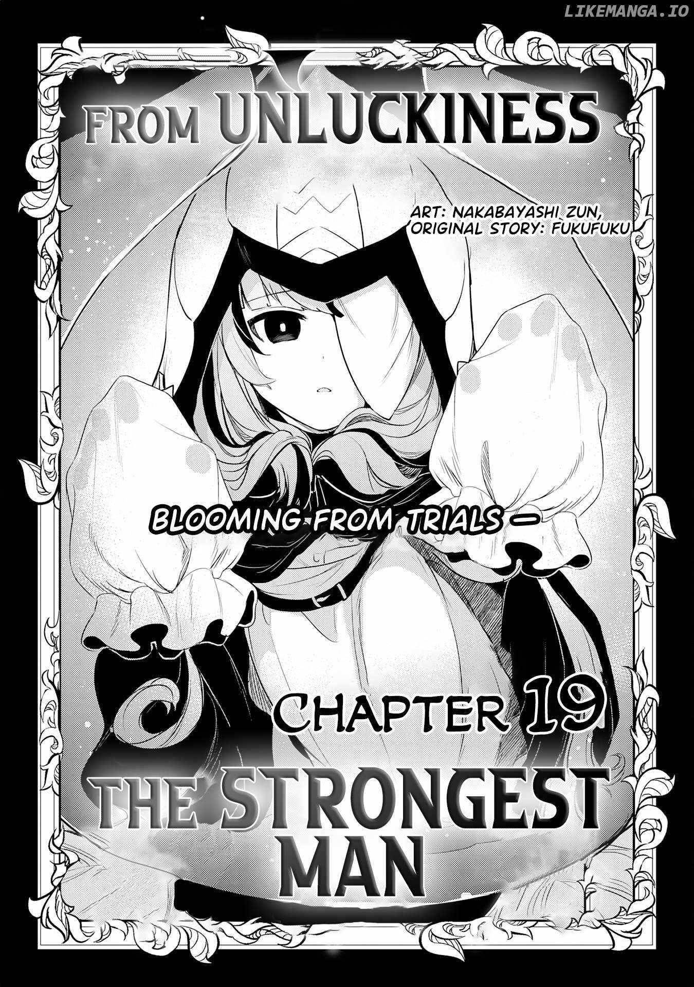 Unluckiness to the Strongest Man Chapter 19 - Page 1