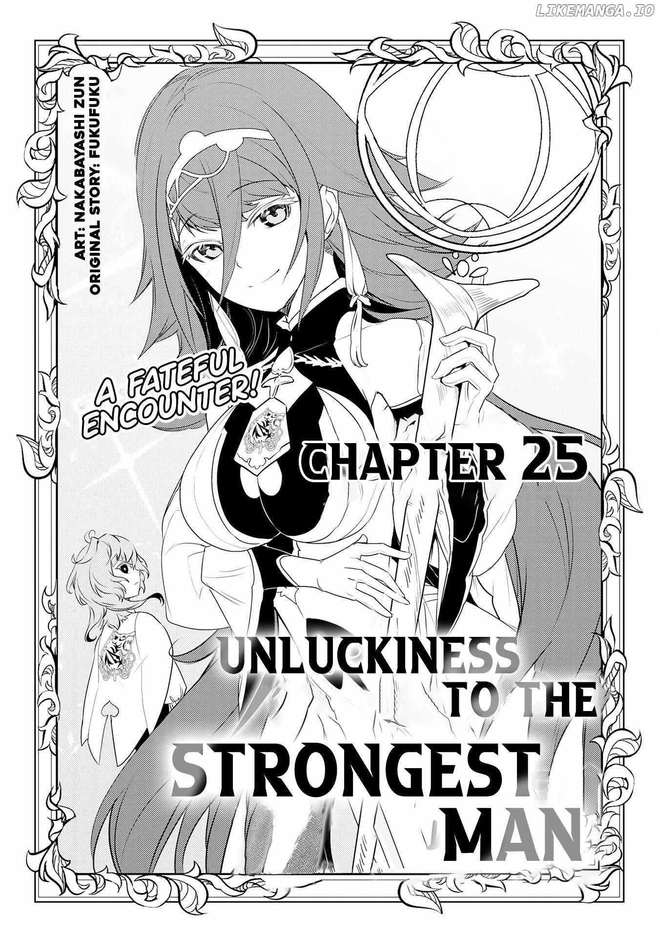 Unluckiness to the Strongest Man Chapter 25 - Page 1