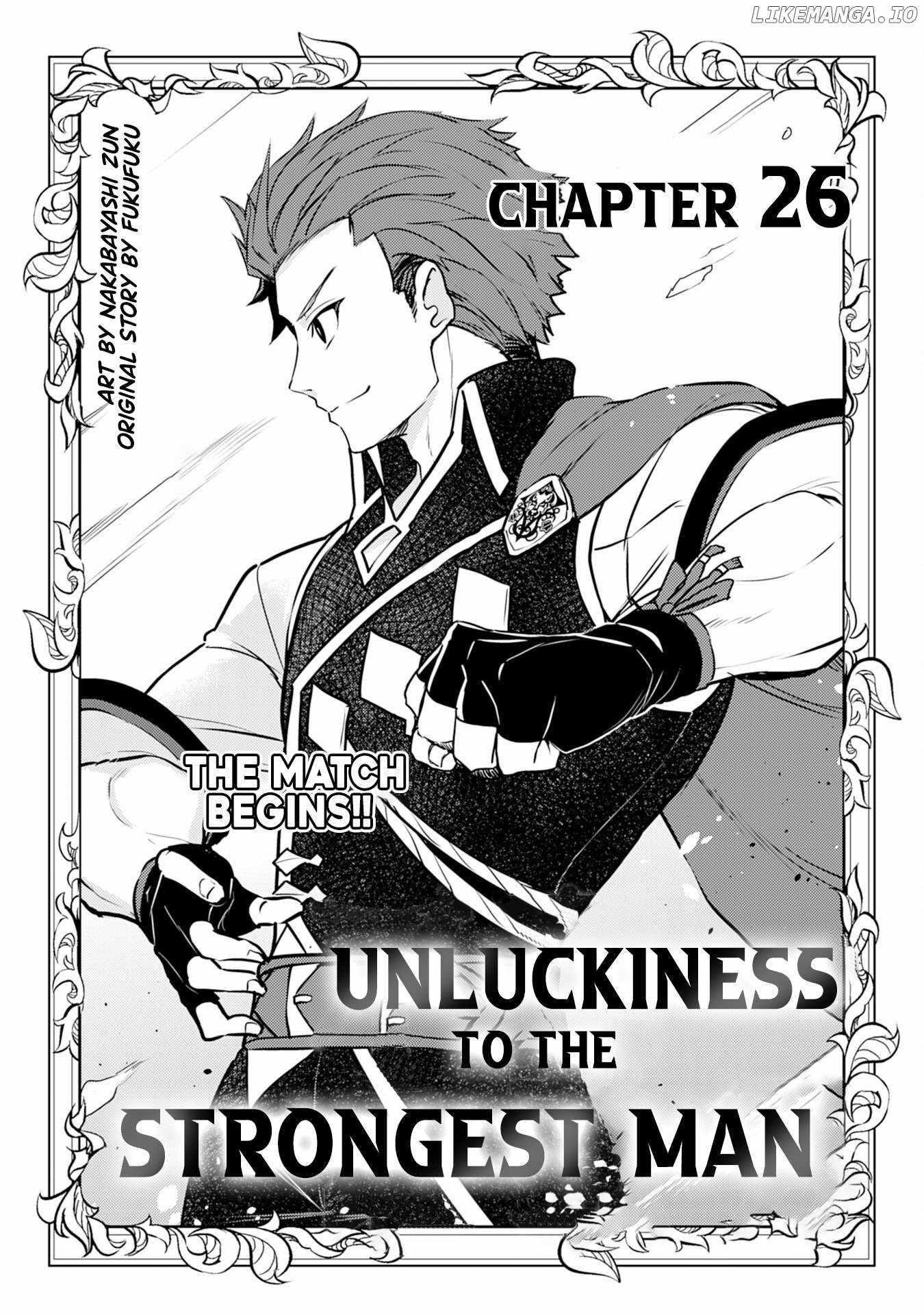 Unluckiness to the Strongest Man Chapter 26 - Page 1