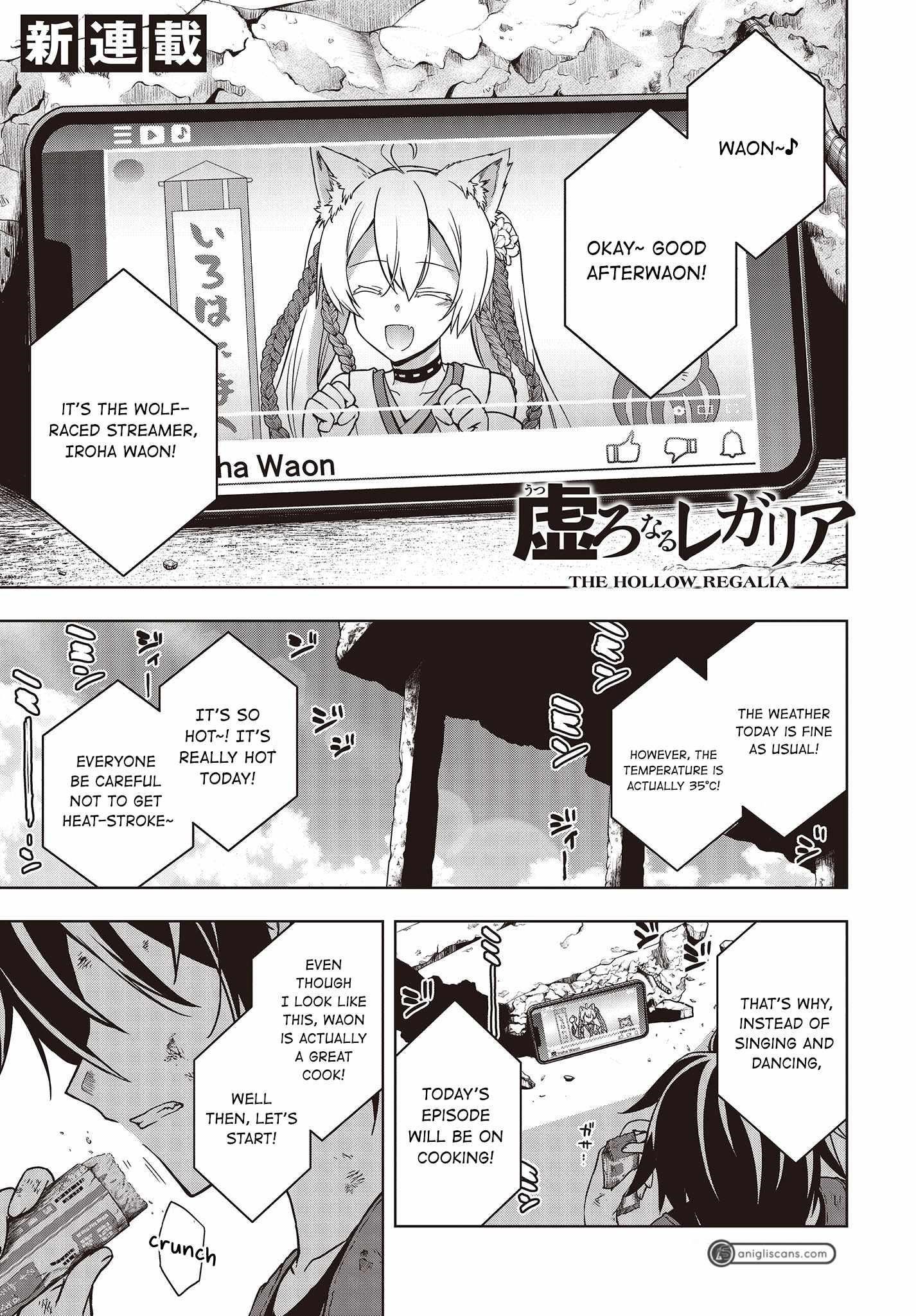 The Hollow Regalia Chapter 1 - Page 1