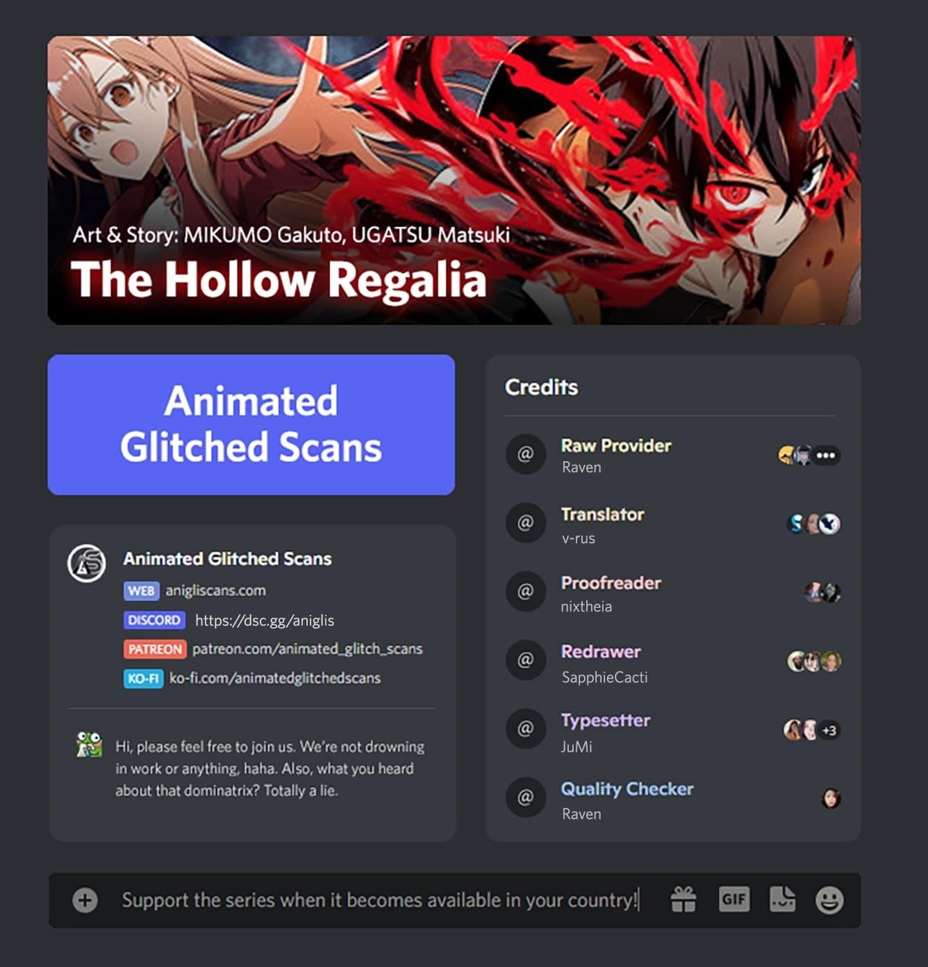 The Hollow Regalia Chapter 10 - Page 1