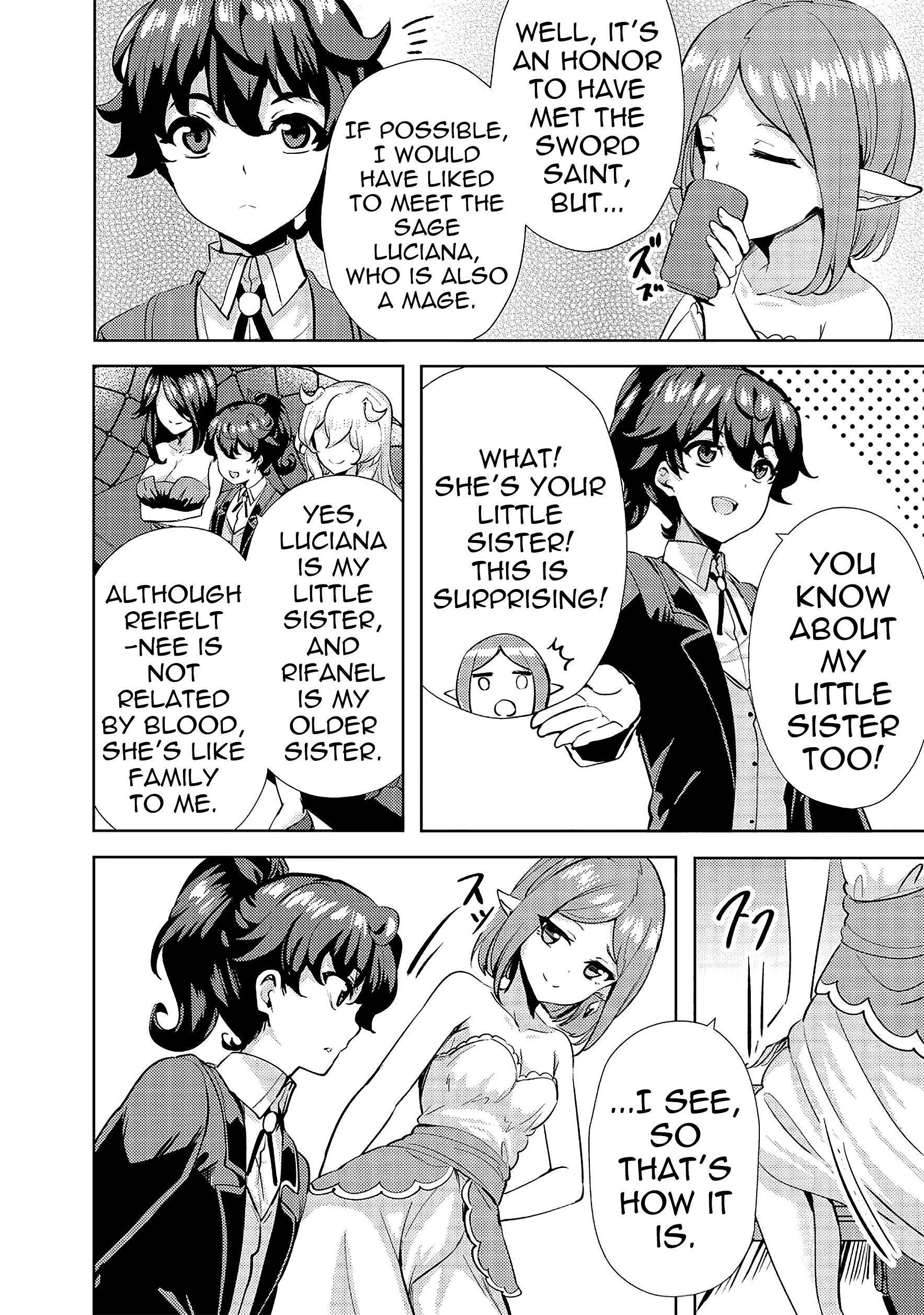 My Older Sister Is a Sword Saint and My Younger Sister Is a Sage Chapter 10 - Page 22