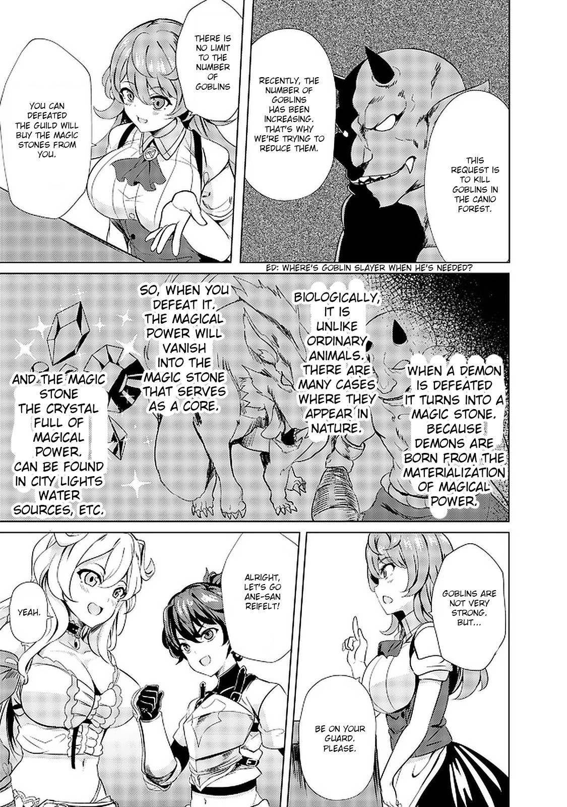 My Older Sister Is a Sword Saint and My Younger Sister Is a Sage Chapter 2 - Page 19