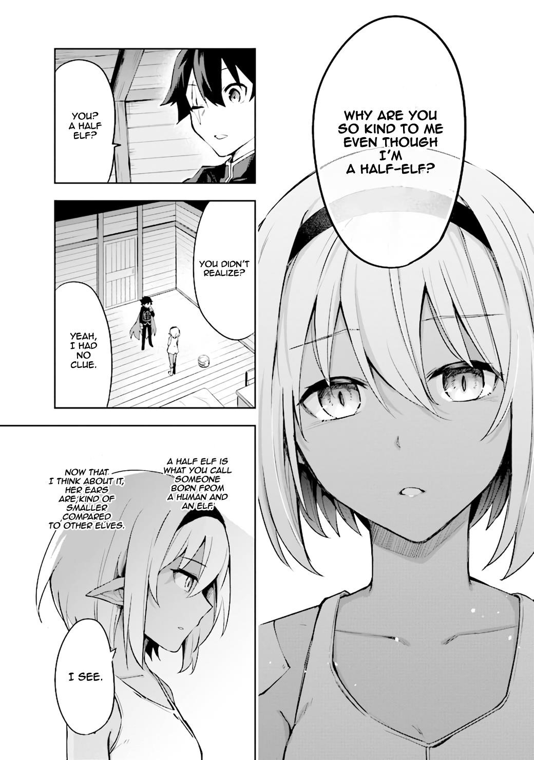 Kuro no Senki: It seems that I, who has moved to another world, is the strongest only on the bed Chapter 2.2 - Page 11