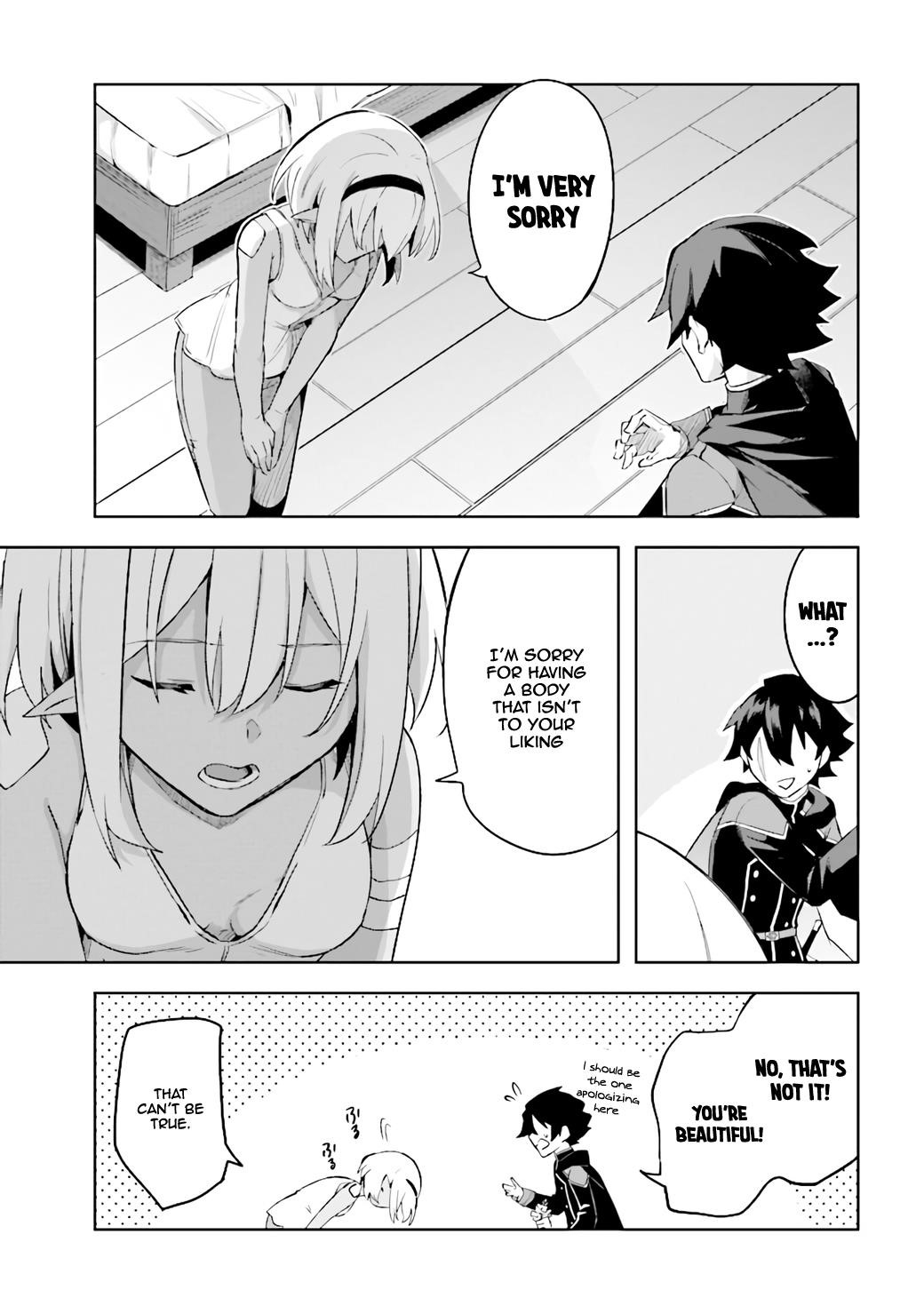 Kuro no Senki: It seems that I, who has moved to another world, is the strongest only on the bed Chapter 2.2 - Page 9