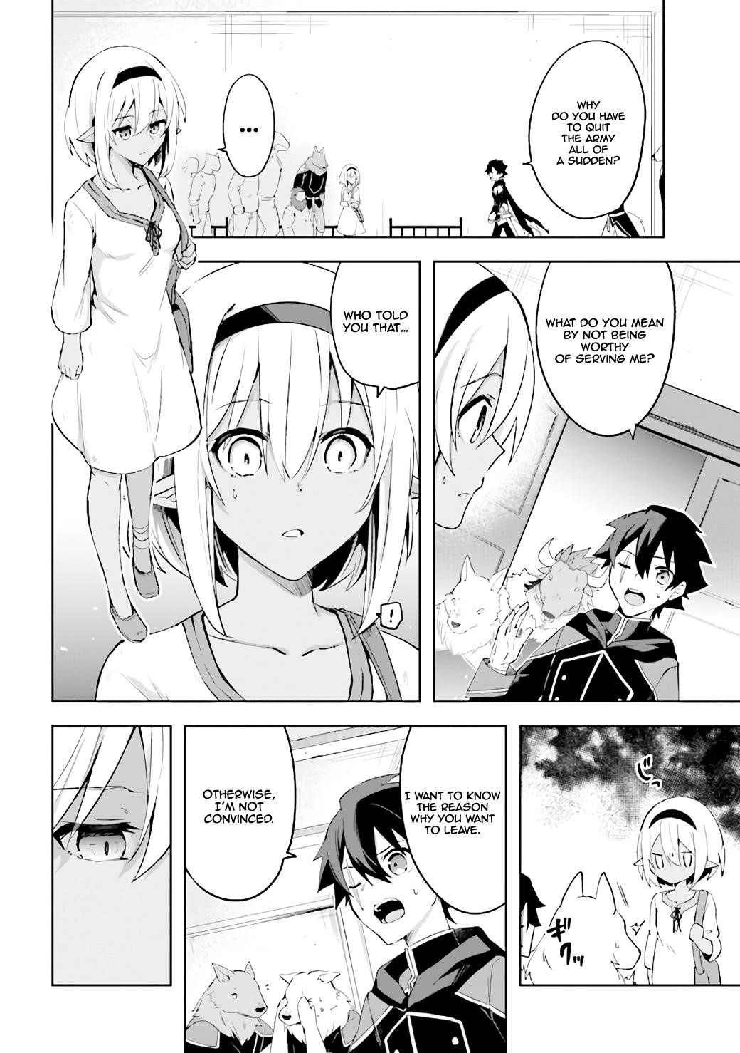 Kuro no Senki: It seems that I, who has moved to another world, is the strongest only on the bed Chapter 2.4 - Page 2