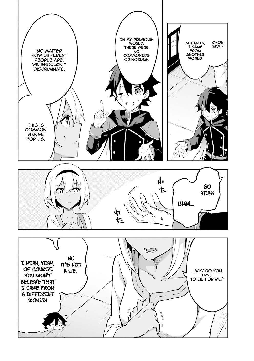 Kuro no Senki: It seems that I, who has moved to another world, is the strongest only on the bed Chapter 2.4 - Page 6