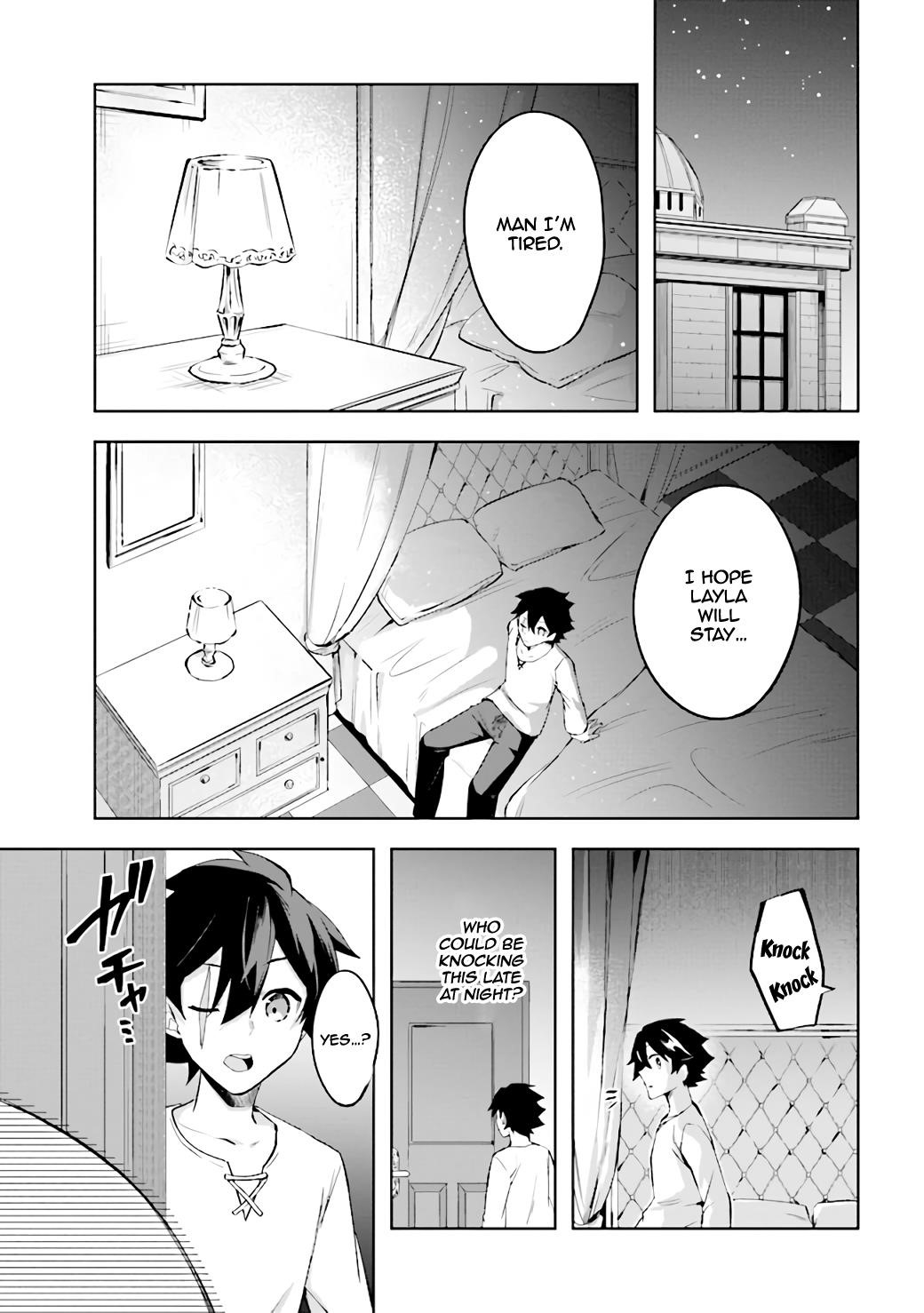Kuro no Senki: It seems that I, who has moved to another world, is the strongest only on the bed Chapter 2.4 - Page 9