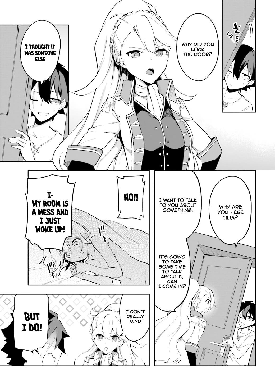 Kuro no Senki: It seems that I, who has moved to another world, is the strongest only on the bed Chapter 3.1 - Page 5