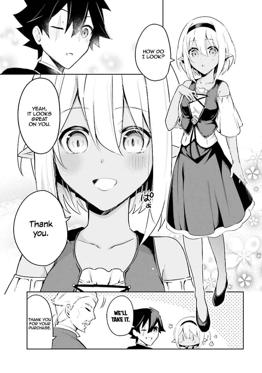 Kuro no Senki: It seems that I, who has moved to another world, is the strongest only on the bed Chapter 3.2 - Page 4