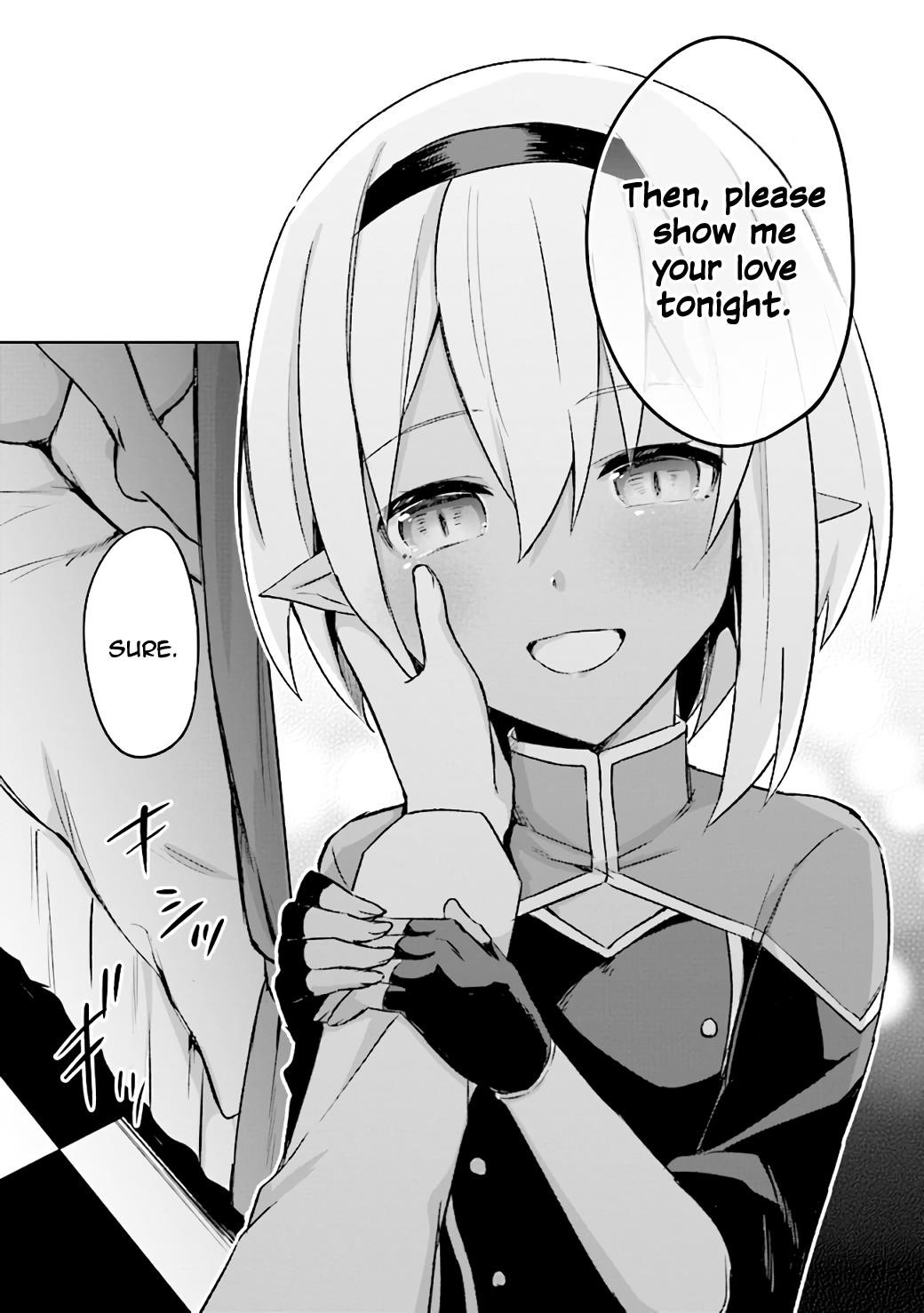 Kuro no Senki: It seems that I, who has moved to another world, is the strongest only on the bed Chapter 3.3 - Page 13