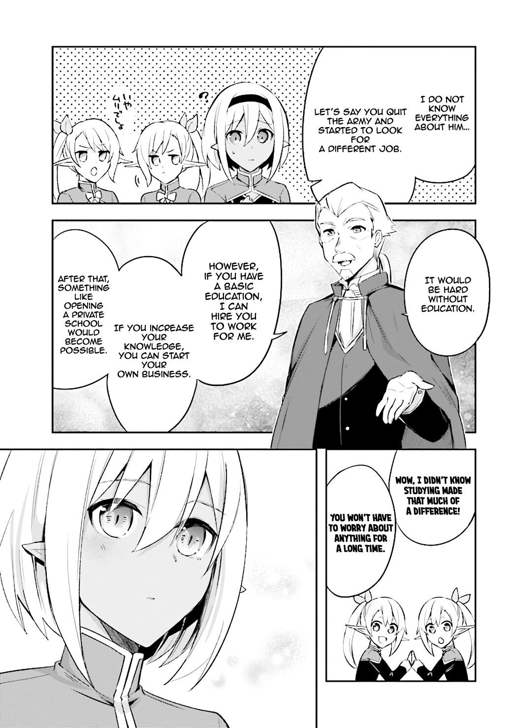 Kuro no Senki: It seems that I, who has moved to another world, is the strongest only on the bed Chapter 3.3 - Page 9