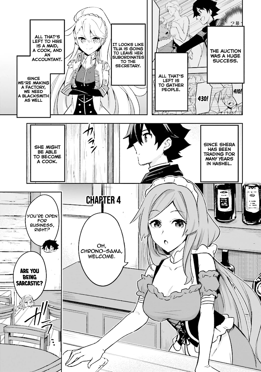 Kuro no Senki: It seems that I, who has moved to another world, is the strongest only on the bed Chapter 4 - Page 1
