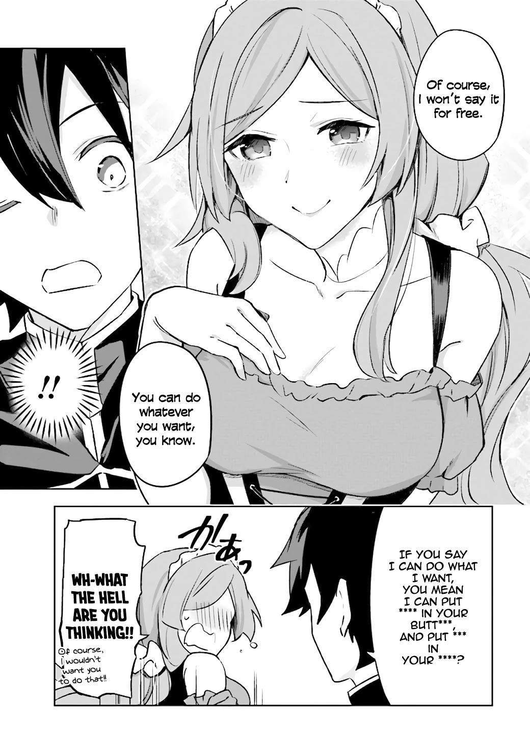 Kuro no Senki: It seems that I, who has moved to another world, is the strongest only on the bed Chapter 4 - Page 5